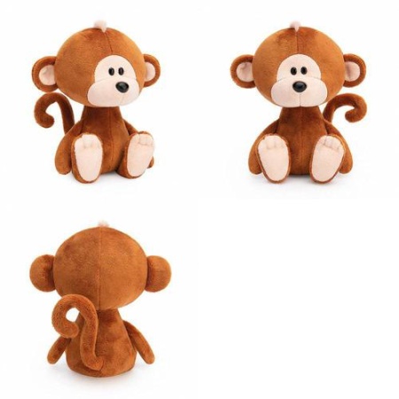 мягкая игрушка budibasa сафарики. обезьянка отиша (15см, малыш) sa15-51, (ооо ""мпп"") ()