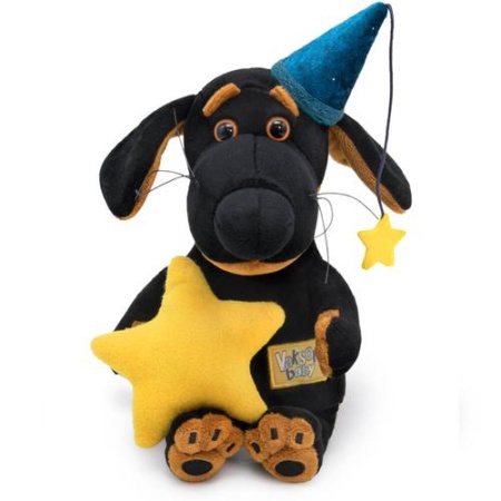 budi basa мягкая игрушка пес ваксон baby в колпачке со звездочкой (19см) vb-042, (ооо ""мпп"")