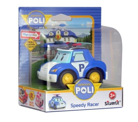 robocar poli машина поли (8см, инерционная) (пластик) (в коробке) (от 3 лет) 83181, (silverlit toys 