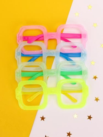 карнавальные очки праздник (флуоресцентные, цвет в ассорт.) крк-5780, (ооо ""миленд"")