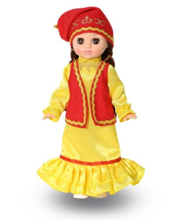 кукла эля в татарском костюме (30, 5см) в3206, (весна)