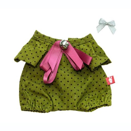 budi basa комплект одежды для зайки ми. комбинезон в горошек (15см, в подарочной коробке) osidx-423,
