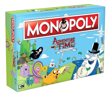 настольная игра: монополия adventure time (монополия время приключений), арт. а87891210 ()