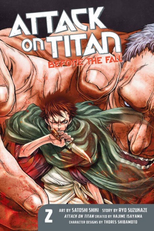 attack on titan: before the fall 2 (hajime isayama) атака титанов: перед падением 2 (хадзимэ исаяма)