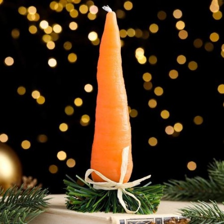 свеча морковка (5, 5*16, 5см) 9083771, (sima-land)