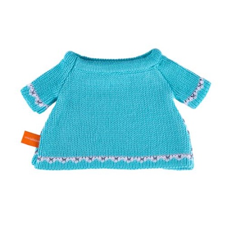 budi basa голубой вязаный свитер (27см) (в подарочной коробке) olk27-033, (ооо ""мпп"")