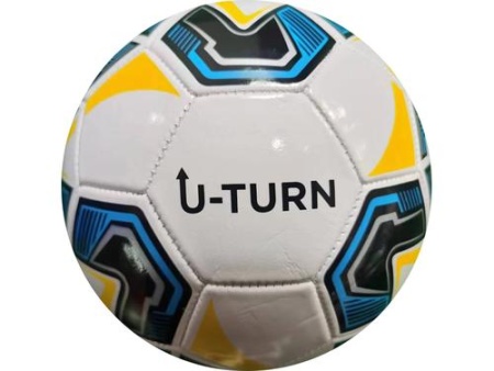 мяч футбольный №5 (68-70см, цвет в ассорт., в пакете) мб-2413, (рыжий кот)